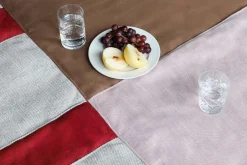 Plaid en textile recyclé bleu 195x140cm Klod - EMKO