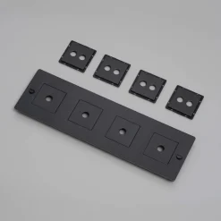 Plaque Prise 4G noir mat - Buster+Punch