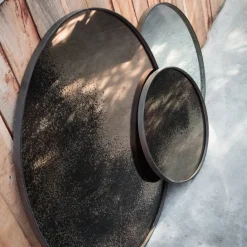 Plateau avec miroir vieilli bronze - Ethnicraft Accessories