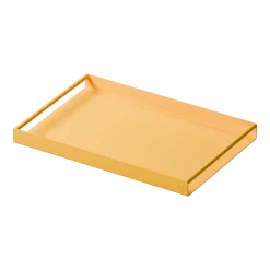 Plateau de service en acier mango lassi 45x30x4cm Dava - Metallbude