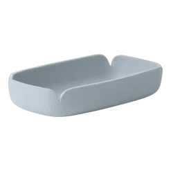 Plateau en fibres recyclées bleu clair 28x15,5cm Restore - Muuto