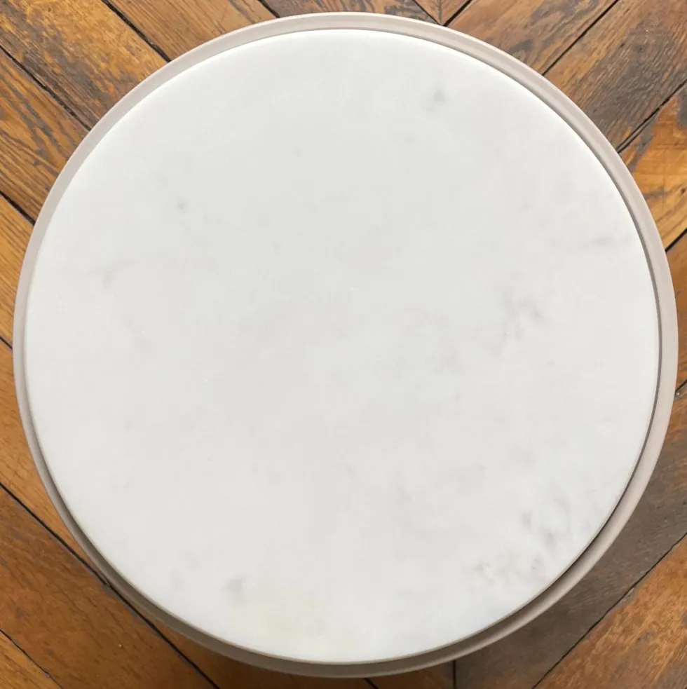Plateau en marbre blanc pour Componibili 30 cm - The Cool Republic
