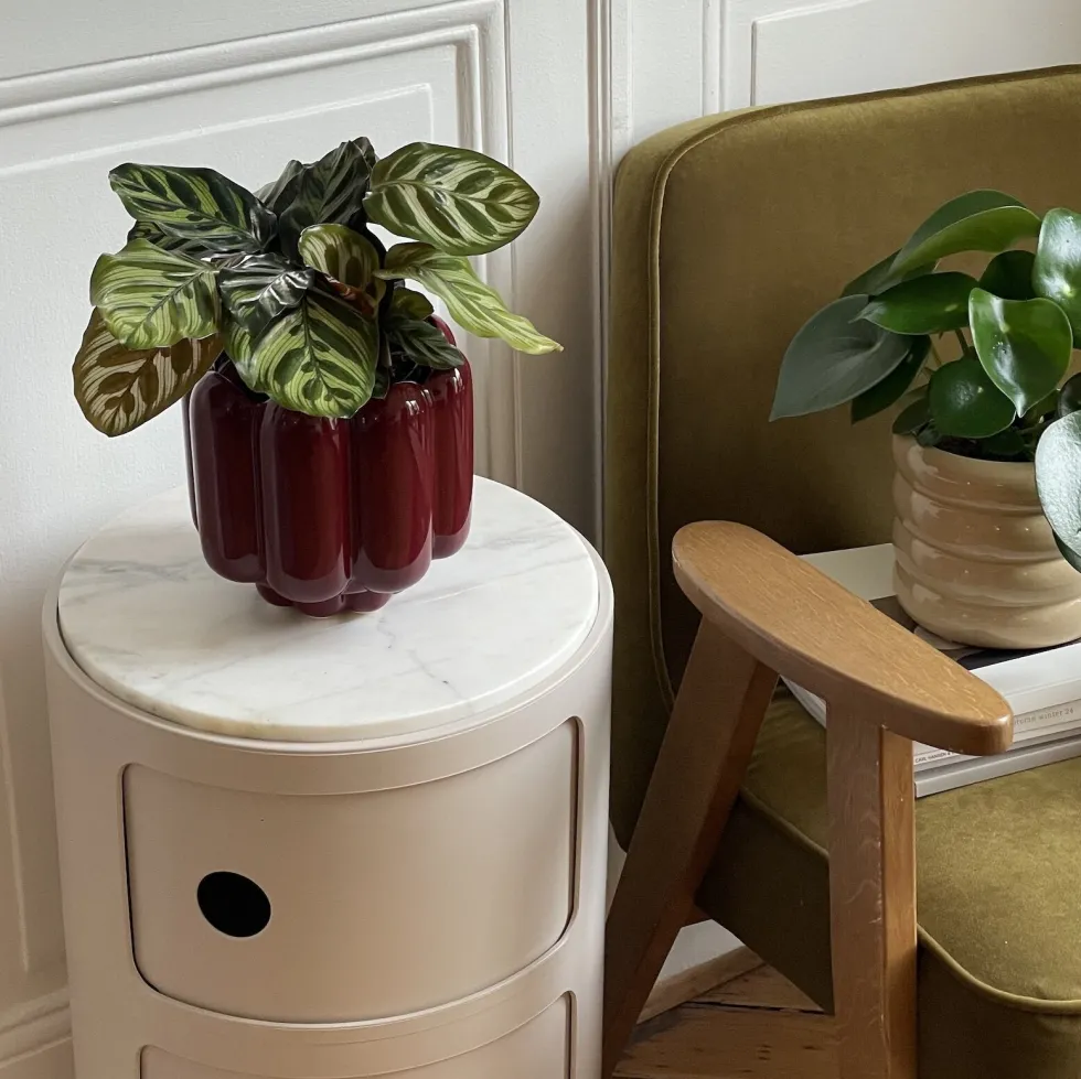 Plateau en marbre blanc pour Componibili 30 cm - The Cool Republic
