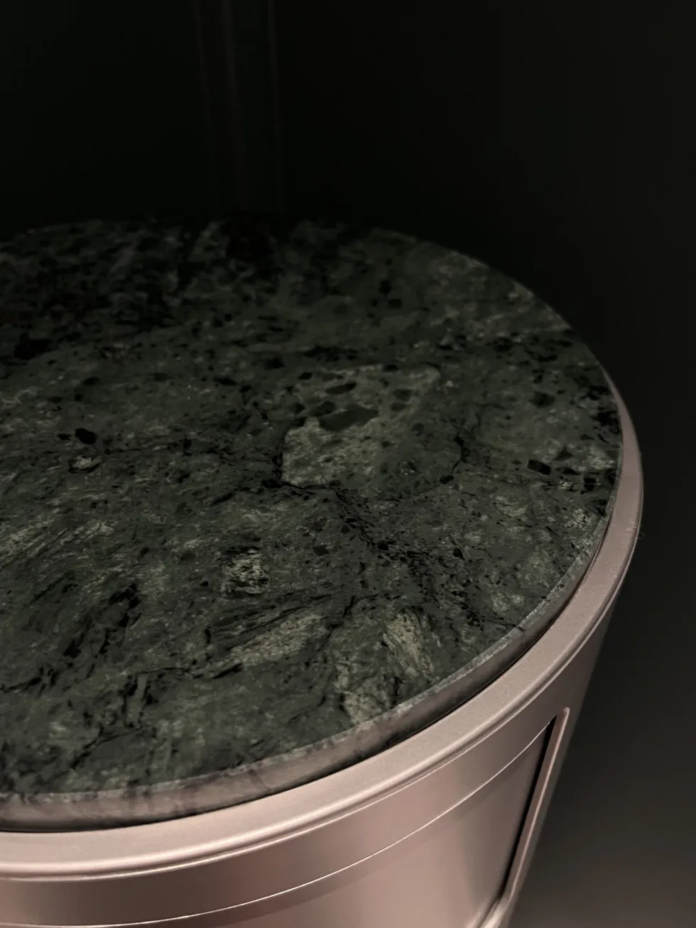 Plateau en marbre vert pour Componibili 30 cm - The Cool Republic