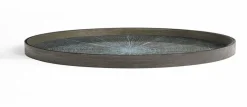 Plateau rond en bois White Slice - Ethnicraft Accessories