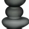 Porte-bougeoir gris Cairn - Nude Glass