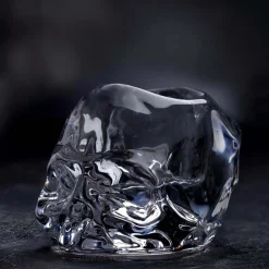 Porte-bougie à réchaud Memento Mori - Nude Glass