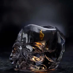 Porte-bougie à réchaud Memento Mori - Nude Glass