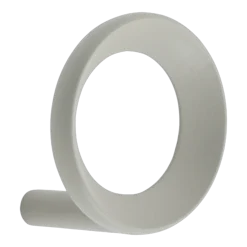 Portemanteau beige 4,4 cm Loop Hook Warm Grey - Normann Copenhagen