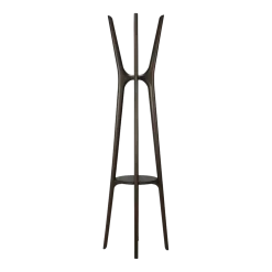 Porte-manteau en acajou teinté brun foncé 184cm PI - Ethnicraft Accessories