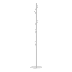 Porte-manteau en acier blanc Myflower - Meme Design