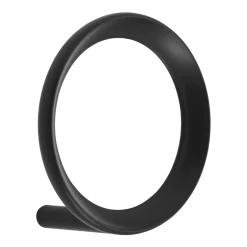 Portemanteau noir 7,8 cm Loop Hook noir - Normann Copenhagen
