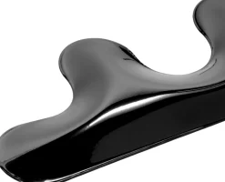 Porte-manteaux en acier noir Kamm 5 - Zieta