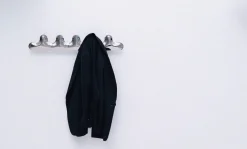 Porte-manteaux en inox poli Kamm 5 - Zieta