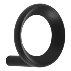 Portemanteaux noir 4,4 cm Loop Hook noir - Normann Copenhagen
