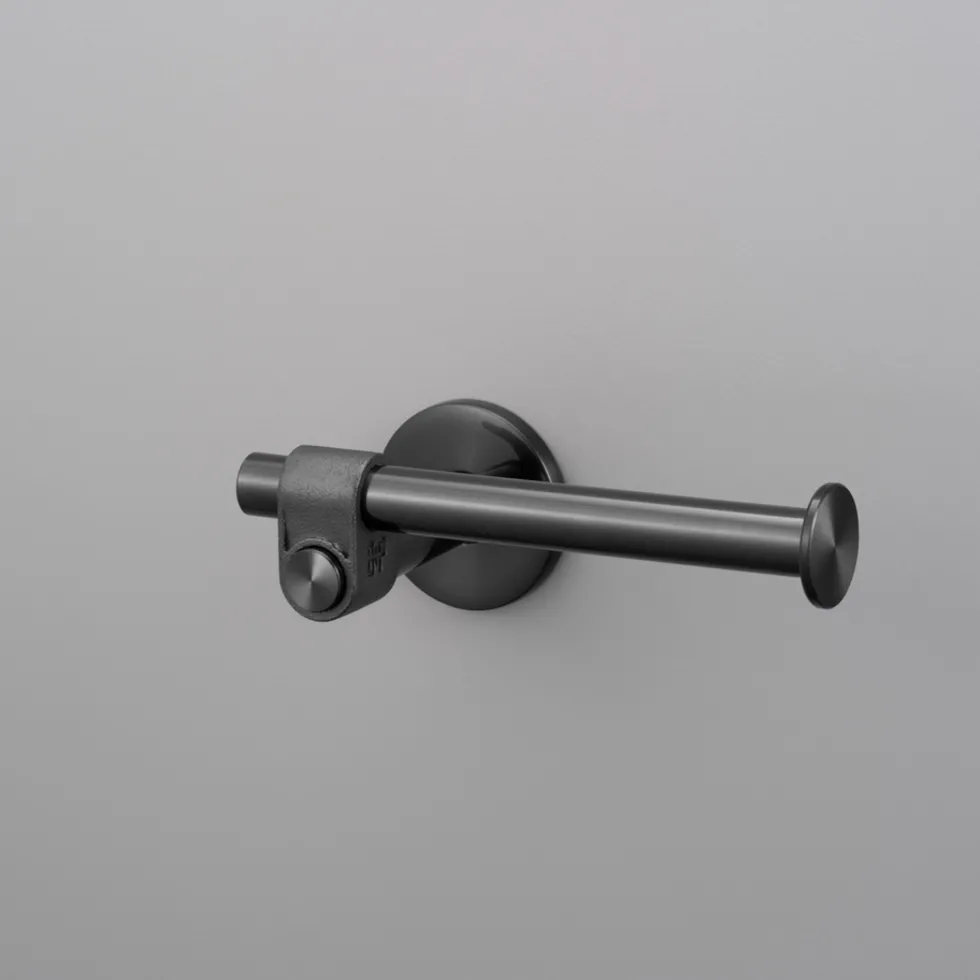 Porte papier toilette en métal massif metal gun 15,5 x 8,45 cm - Buster+Punch