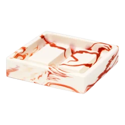 Porte-savon en roche saline terracotta 9,5 x 2,3 cm - Studio Rosaroom