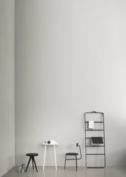 Porte serviette cuir noir - Audo