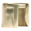 Porte serviette en métal finition doré 4,5 cm T - Bitossi Home