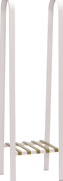 Porte-vêtements en acier gris et olive Sempre - Hübsch