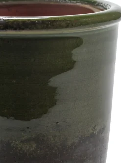 Pot de fleur en terre vert 20x17cm Rust - Serax