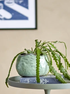 Pot de fleur Pennie Grès vert - Bloomingville