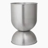 Pot de fleur reversible en aluminium cm Hourglass pot - Ferm Living