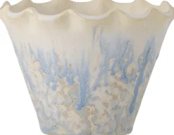 Pot de fleurs Bertha en grès bleu - Bloomingville