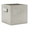 Pot en béton rectangulaire gris clair 33cm - Serax