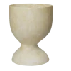 Pot en fibres de verre blanc 45cm Evoke - Ferm living
