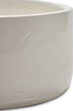 Pot en terre cuite blanc 31x12cm - Serax