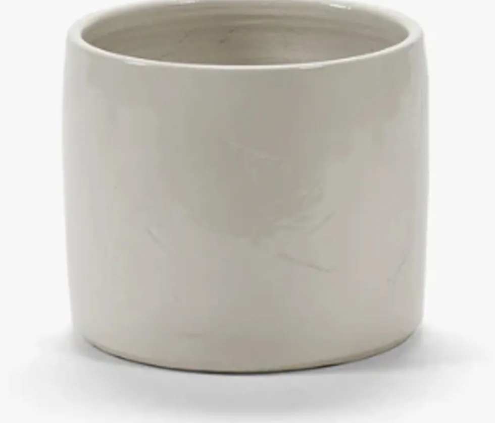 Pot en terre cuite blanc 20x25cm - Serax