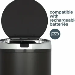 Poubelle automatique gris foncé 30L - Les Collectors
