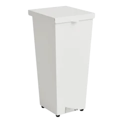 Poubelle en acier blanc 26l Loop - HAY