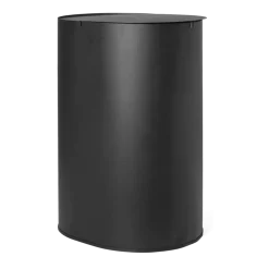 Poubelle en acier noir 40L Enkel - Ferm Living