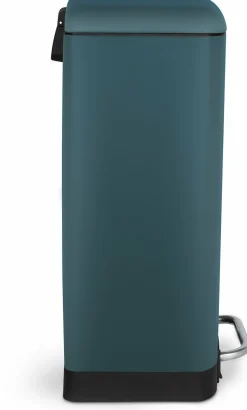 Poubelle à pédale bleu pétrole 40L n°879 - Les Collectors