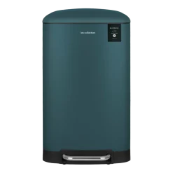 Poubelle à pédale bleu pétrole 30L n°716 - Les Collectors