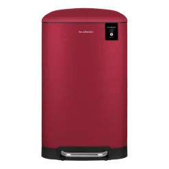 Poubelle à pédale rouge 40L n°887 - Les Collectors