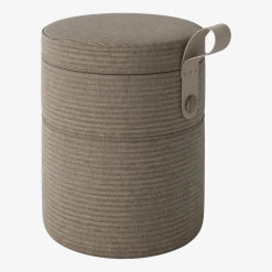 Pouf avec rangement beige Grab - Bolia