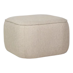 Pouf beige Cube - Hübsch