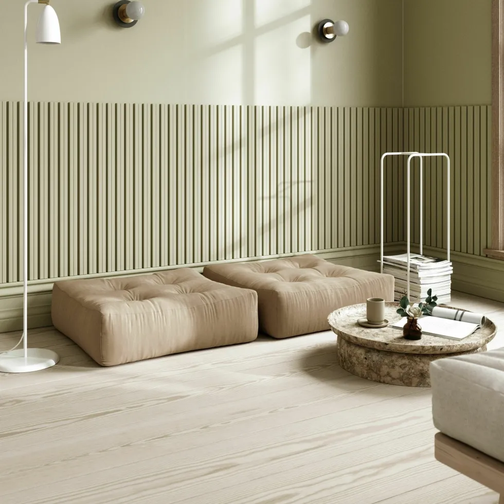 Pouf beige More - Karup Design