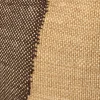 Pouf cylindrique en fil recyclé chocolat 38x42cm Forene - Ferm living