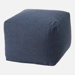 Pouf d'extérieur 50 x 50 cm bleu Archimede - Meme Design