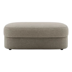 Pouf en bois et mousse hemp 100cm Covent - New works