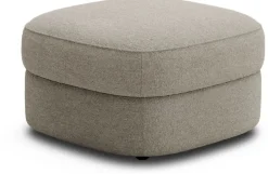 Pouf en bois et mousse hemp 65cm Covent - New works