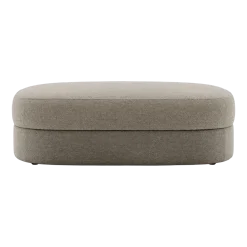 Pouf en bois et mousse hemp 120cm Covent - New works