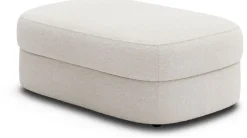 Pouf en bois et mousse lana 100cm Covent - New works