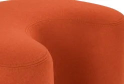 Pouf en laine terracotta Ü - noo.ma