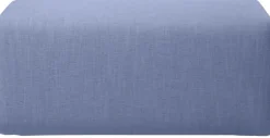 Pouf en polyester bleu clair 60x90 cm Lagoon - Broste Copenhagen