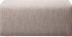 Pouf en polyester latte 60x90 cm Lagoon - Broste Copenhagen